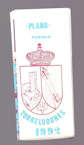 Imagen del vendedor de MAPA, PLANO DE TORRELODONES - callejero pueblo y colonia de la estacion de Torrelodones- AO 1992 a la venta por Libreria 7 Soles