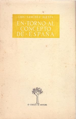 Seller image for EN TORNO AL CONCEPTO DE ESPAA for sale by Libreria 7 Soles