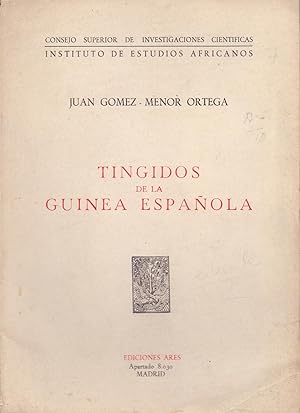 Seller image for TINGIDOS DE LA GUINEA ESPAOLA for sale by Libreria 7 Soles