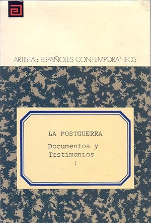 Imagen del vendedor de LA POSTGUERRA - DOCUMENTOS Y TESTIMONIO I - a la venta por Libreria 7 Soles