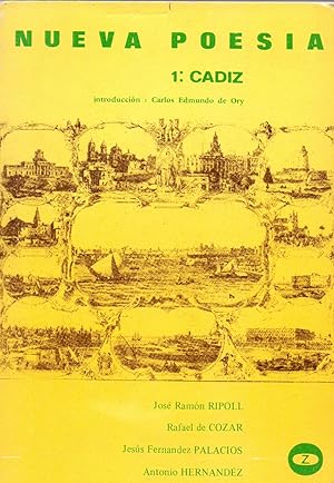 Image du vendeur pour NUEVA POESIA - 1:CADIZ (INTRODUCCION DE CARLOS EDNUNDO DE ORY) mis en vente par Libreria 7 Soles