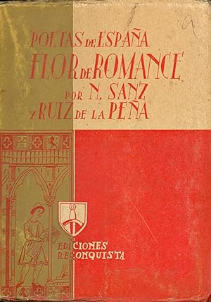 Bild des Verkufers fr POESIAS DE ESPAA. FLOR DE ROMANCE zum Verkauf von Libreria 7 Soles