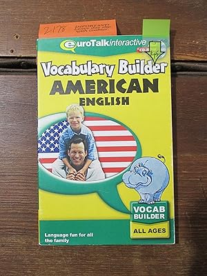 Seller image for Vocabulary Builder- American English for sale by Stillwaters Environmental Ctr of the Great Peninsula Conservancy