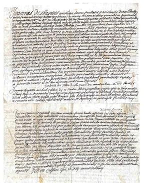 Lettre Manuscrite de 1687 de Jean-Baptiste-Michel Colbert (1640-1710).