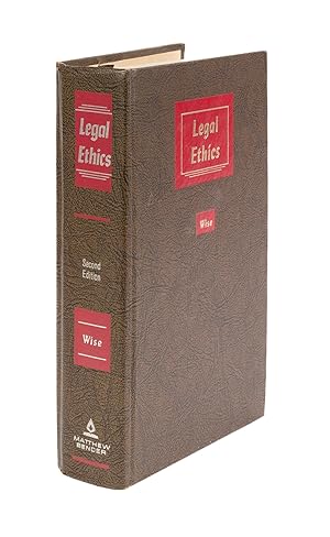 Seller image for Legal Ethics. Second edition. with 1975 pocket part supplement for sale by The Lawbook Exchange, Ltd., ABAA  ILAB