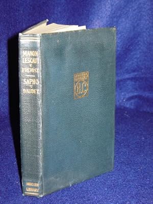 Seller image for Sapho: Manon Lescaut for sale by Gil's Book Loft