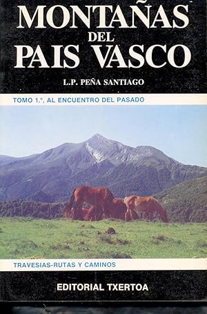 Seller image for MONTAAS DEL PAIS VASCO - TOMO I, AL ENCUENTRO DEL PASADO - TRAVESIAS RUTAS Y CAMINOS - for sale by Libreria 7 Soles