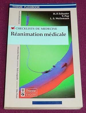 Imagen del vendedor de CHECKLIST - REANIMATION MEDICALE a la venta por LE BOUQUINISTE