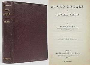 Bild des Verkufers fr MIXED METALS OR METALLIC ALLOYS (1901) zum Verkauf von Nick Bikoff, IOBA