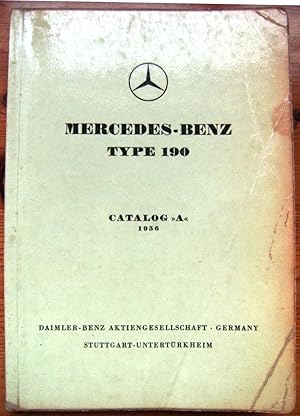 Mercedes-Benz Type 190. Catalog A.