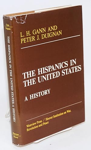 Seller image for The Hispanics in the United States; a history for sale by Bolerium Books Inc.