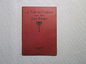 A Talk on Cookery and the Gas Range Catalogue Number 46