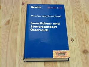 Bild des Verkufers fr Investitions- und Steuerstandort sterreich : wirtschaftliche und steuerliche Rahmenbedingungen. zum Verkauf von Druckwaren Antiquariat