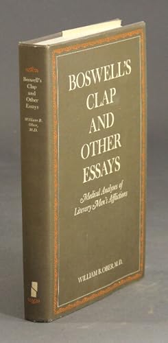 Seller image for Boswell's clap and other essays for sale by Rulon-Miller Books (ABAA / ILAB)