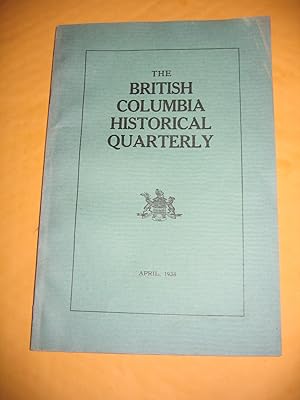 Seller image for The British Columbia Historical Quarterly for sale by Empire Books