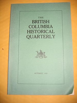 Image du vendeur pour The British Columbia Historical Quarterly mis en vente par Empire Books