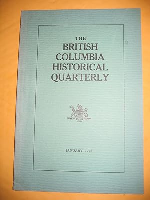 Immagine del venditore per The British Columbia Historical Quarterly venduto da Empire Books