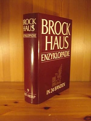 Bild des Verkufers fr Brockhaus Enzyklopdie, 19. Auflage, Halbleder-Ausgabe,1986 - 1994, Bd. 9 (GOT - HERP), 1989. zum Verkauf von Das Konversations-Lexikon