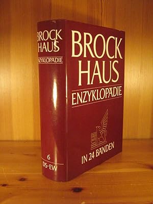 Bild des Verkufers fr Brockhaus Enzyklopdie, 19. Auflage, Halbleder-Ausgabe,1986 - 1994, Bd. 6 (DS - EW), 1988. zum Verkauf von Das Konversations-Lexikon