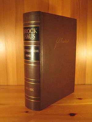 Brockhaus Enzyklopädie, 19. Auflage, Luxus-Ausgabe in Echtleder (Schafsleder),1986 - 1994, Bd. 2 ...