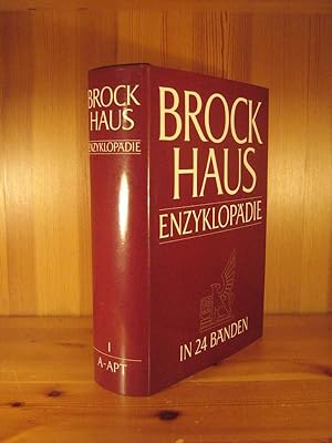 Bild des Verkufers fr Brockhaus Enzyklopdie, 19. Auflage, Halbleder-Ausgabe,1986 - 1994, Bd. 1 (A - APT), 1986. zum Verkauf von Das Konversations-Lexikon