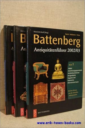 Bild des Verkufers fr Battenberg Antiquitatenfuhrer 2002/03. Kunst - Auktionen - Preise. zum Verkauf von BOOKSELLER  -  ERIK TONEN  BOOKS