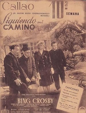 SIGUIENDO MI CAMINO: Director: Leo McCarey - Actores: Bing Crosby, Barry Fitzgerald, Frank McHugh...