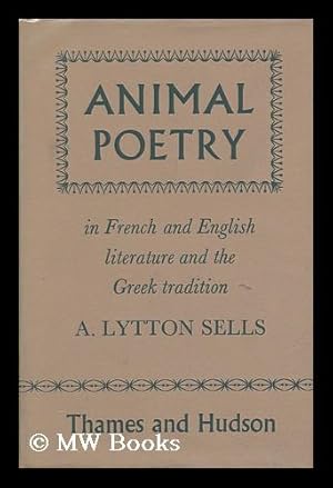 Imagen del vendedor de Animal poetry in French & English literature & the Greek tradition a la venta por MW Books Ltd.