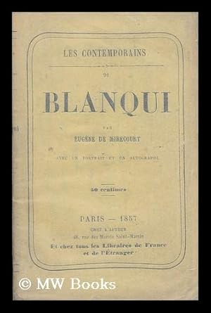 Image du vendeur pour Blanqui / par Eugene de Mirecourt mis en vente par MW Books Ltd.