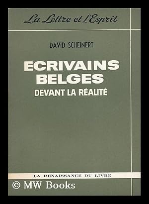 Seller image for Ecrivains belges devant la realite for sale by MW Books Ltd.