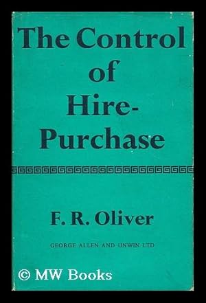 Seller image for The control of hire-purchase for sale by MW Books Ltd.