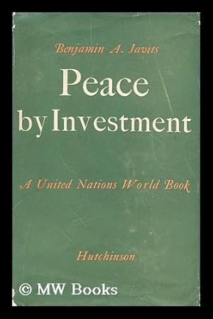 Imagen del vendedor de Peace by investment a la venta por MW Books Ltd.