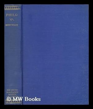 Seller image for Philo-Judaeus of Alexandria / by Norman Bentwich for sale by MW Books