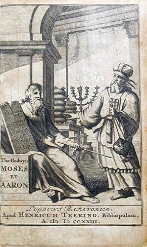 Bild des Verkufers fr Moses & Aaron, seu Civiles & Ecclesiastici Ritus Hebraeorum (.). zum Verkauf von Librairie HATCHUEL