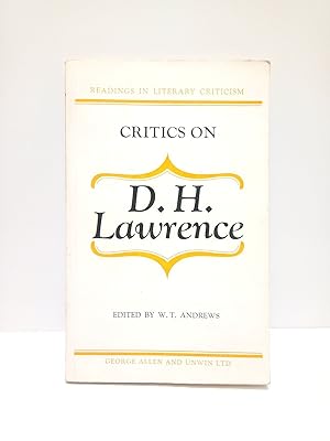 Seller image for Critics on D. H. Lawrence / Edited by W. T. Andrews for sale by Librera Miguel Miranda