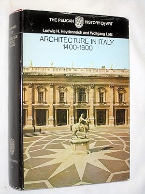 Immagine del venditore per Architecture in Italy 1400 - 1600. Pelican History of Art venduto da Tony Hutchinson