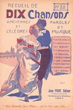 Seller image for Recueil de dix chansons anciennes et clbres for sale by Bouquinerie "Rue du Bac"