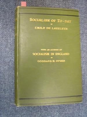 The Socialism of To-day