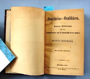 Immagine del venditore per Bonifacius-Broschren. 11. Jahrgang. Populre Errterungen ber den Katholicismus und die Einsprche seiner Gegner. venduto da Augusta-Antiquariat GbR