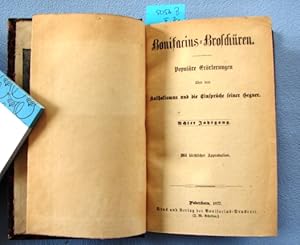 Immagine del venditore per Bonifacius-Broschren. 8. Jahrgang. Populre Errterungen ber den Katholicismus und die Einsprche seiner Gegner. venduto da Augusta-Antiquariat GbR