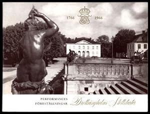 Seller image for Drottningholms frestllningar 1922-1966. / Performances given at the Drottningholm Theatre from 1922. for sale by Hatt Rare Books ILAB & CINOA