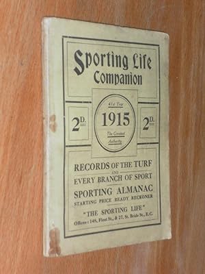Sporting Life Companion 1915