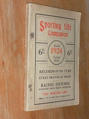Sporting Life Companion 1924