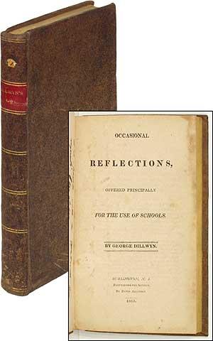Seller image for Occasional Reflections, Offered Principally for the Use of Schools for sale by Between the Covers-Rare Books, Inc. ABAA