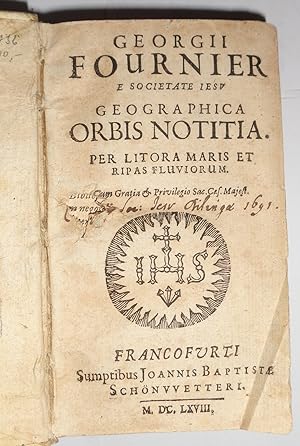 Bild des Verkufers fr Geographica Orbis Notitia : Per Litora Maris Et Ripas Fluviorum. zum Verkauf von Wissenschaftliches Antiquariat Kln Dr. Sebastian Peters UG