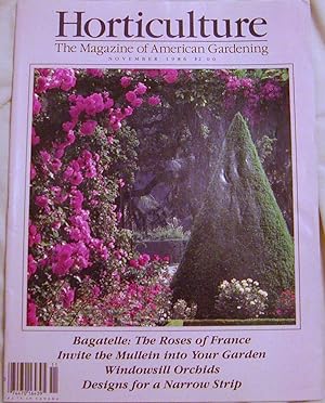 Horticulture The Magazine of American Gardening November 1986