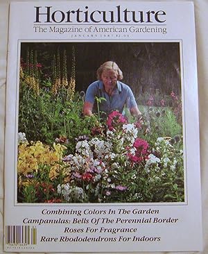 Immagine del venditore per Horticulture The Magazine of American Gardening January 1987 venduto da Hastings of Coral Springs