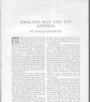 Seller image for Togo, The Man And The Admiral for sale by Legacy Books II