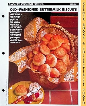 McCall's Cooking School Recipe Card: Breads 4 - Southern Raised Biscuits : Replacement McCall's R...