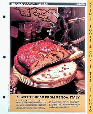 McCall's Cooking School Recipe Card: Breads 18 - Pandolce : Replacement McCall's Recipage or Reci...